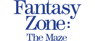 Fantasy Zone The Maze logo for Sega Master System